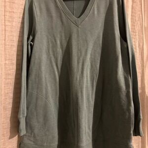 Soft Surroundings Light Blue Knit Top